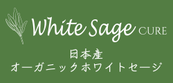 日本産ホワイトセージキュア(Japanese White Sage cure)(セイジ・seiji・ヤクヨウサルビア・ハーブ・Salvia)で浄化
